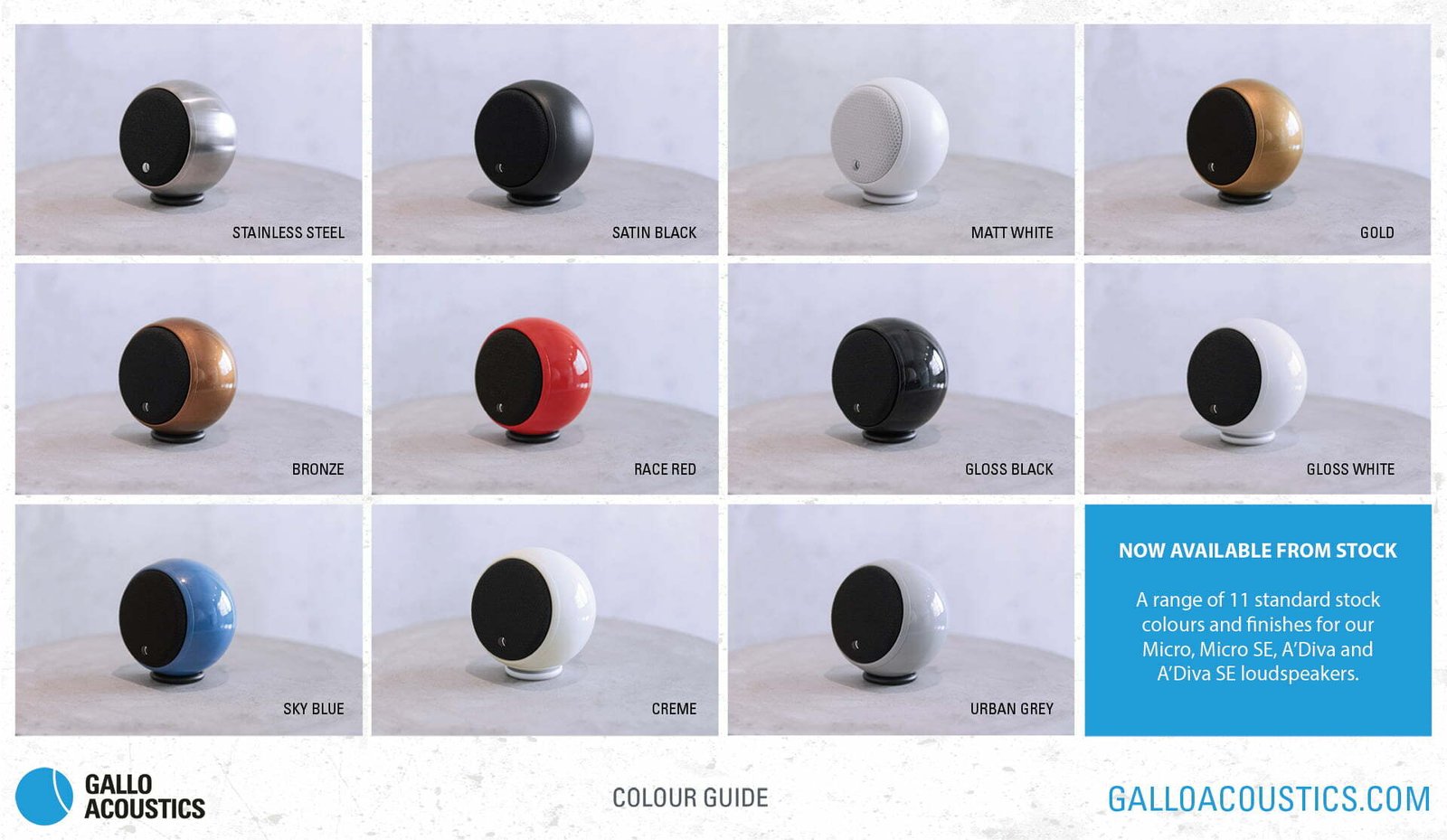 Gallo Colour Guide